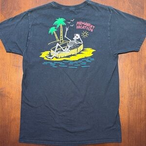 Permanent Vacation Skeleton Graphic Tee LCM